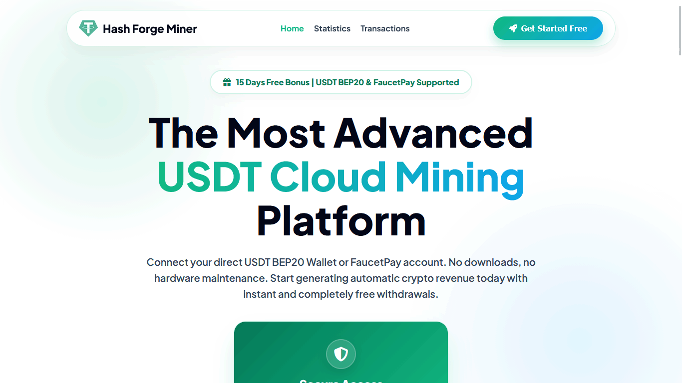 Hash Forge Miner